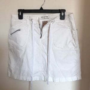 White Skirt with shorts underneath!!!